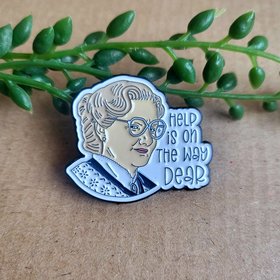 Mrs Doubtfire Enamel Pin Badge