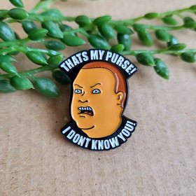 Bobby Hill pin badge