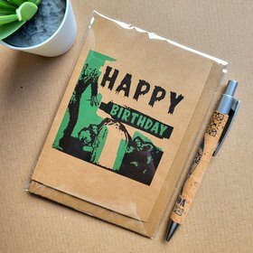 Sum 41 Birthday Card featuring 'Still Waiting' album cover, the text reads 'Happy Birthday'.