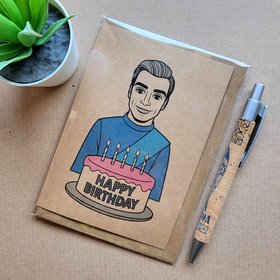 Thunderbirds birthday card featuring Scott Tracy.