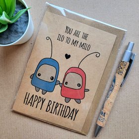 Ilomilo birthday card.
