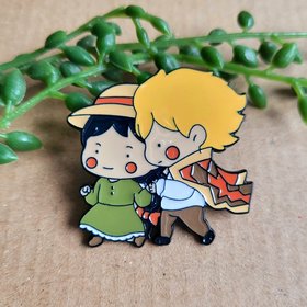 Howls Moving Castle Enamel Pin Badge