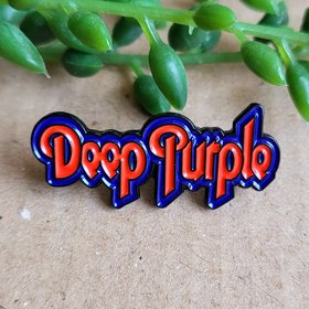 Deep Purple Enamel Pin badge