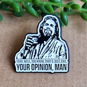 The Big Lebowski Enamel Pin