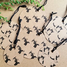 Rude Cat Gift Tags