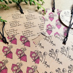 Buffy the Vampire Slayer Gift Tags