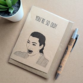 Funny Kim Kardashian Birthday Card
