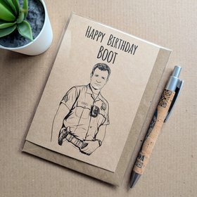 Funny The Rookie Birthday Card
