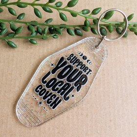 Support Your Local Coven Keyring