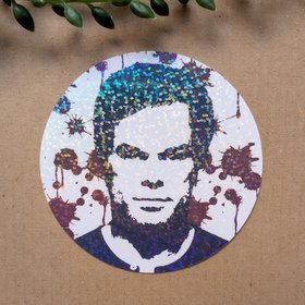 Dexter Holographic Vinyl Sticker