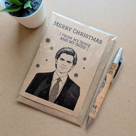 Funny Severance Christmas Card