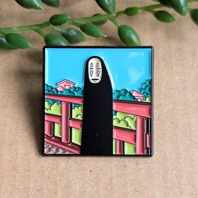 Spirited Away Enamel Pin Badge - No Face
