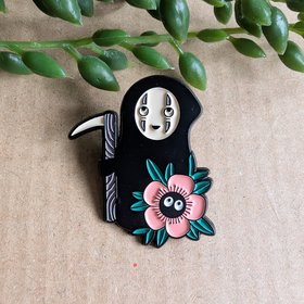 Spirited Away Enamel Pin Badge - No Face