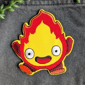 Calcifer Iron-on Patch
