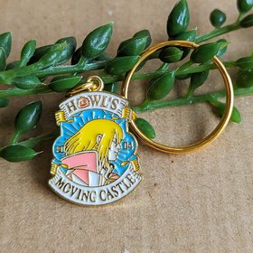 Howl's Moving Castle Keyring