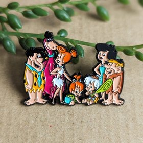 Flintstones Enamel Pin Badge