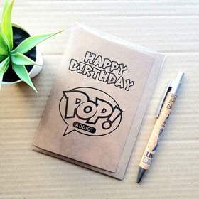 Funny Funko Pop Birthday Card - Happy Birthday Pop Addict