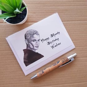 Spike Buffy Birthday Card - Buffy The Vampire Slayer Birthday Card