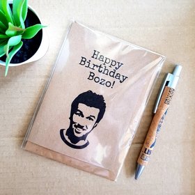 Always Sunny Birthday Card - Bozo Mac its Always Sunny in Philadelphia Blank Card