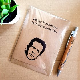 Always Sunny Birthday Card - Past it Dennis Quote its Always Sunny in Philadelphia Blank Card
