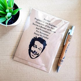 Always Sunny Dayman Birthday Card - Dayman Charlie quote its Always Sunny in Philadelphia lyrics
