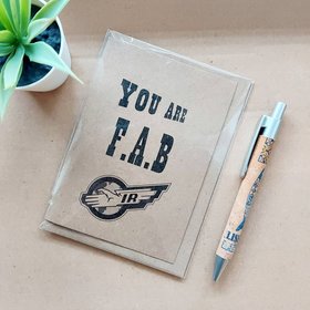 Thunderbirds valentines Card - You are FAB