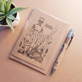 Ghost World Poster Birthday Card - Comic book card