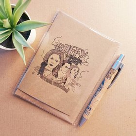 Buffy musical Card - Blank Buffy The Vampire Slayer Birthday Card once more with feeling