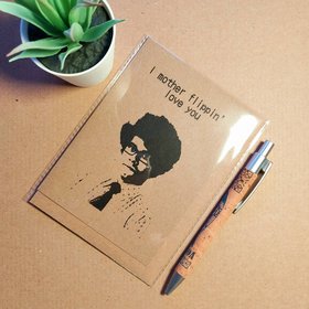 Funny IT crowd Valentines Card - I Mother Flippin love you - Girlfriend card