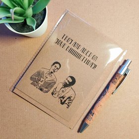 Funny Community Birthday Card - Troy and Abed