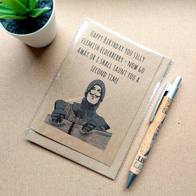 Monty Python Birthday Card - The Holy Grail Funny Card