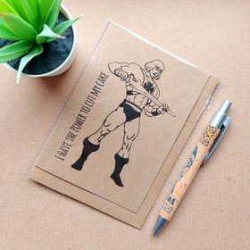 Funny He man Birthday Card - Masters of the Universe