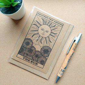 Tarot card Birthday Card - The Sun Mystic Birthday gift