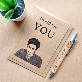 Funny You Tv show valentines Card