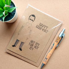 Funny Bobs Burgers Birthday Card - Beef day