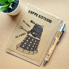 Funny Doctor who Birthday Card - dr who dalek