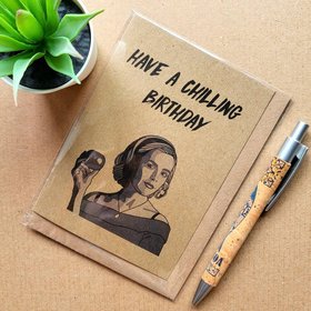 Chilling adventures of Sabrina Birthday Card