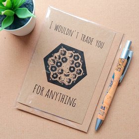 Settlers of Catan Valentines Card - wouldn't trade you for anything