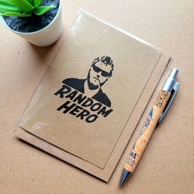 Random Hero Ryan Dunn Birthday Card