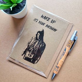 Funny Donnie Darko Birthday Card - Wake up it's your birthday