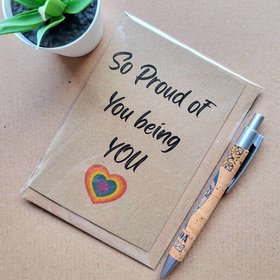 Coming out card - Proud of you