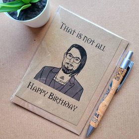 Funny Ink Master Birthday Card