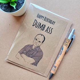 Funny that 70s show Birthday Card - dumb ass