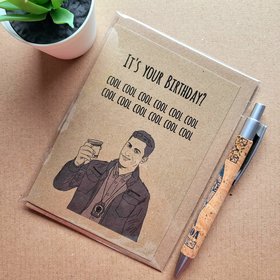 Funny Brooklyn 99 Birthday Card - Cool cool cool