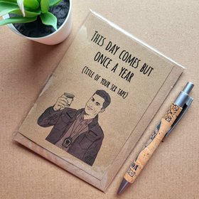 Funny Brooklyn 99 Birthday Card - Title of your sex tape