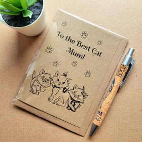 Best Cat Mum Mothers day card