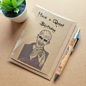 The Gentlemen Buffy Birthday Card - Funny Buffy The Vampire Slayer card