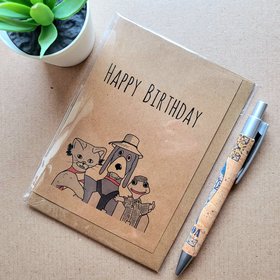 Hectors House Birthday Card