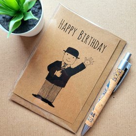 Funny 1990s Mr Benn Birthday Card