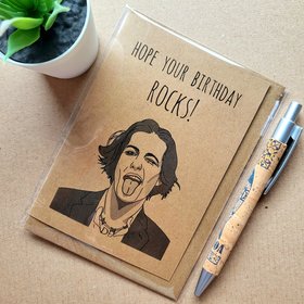 Funny Maneskin Birthday Card